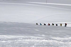 Schneeschuhwandern im Fünfseenland