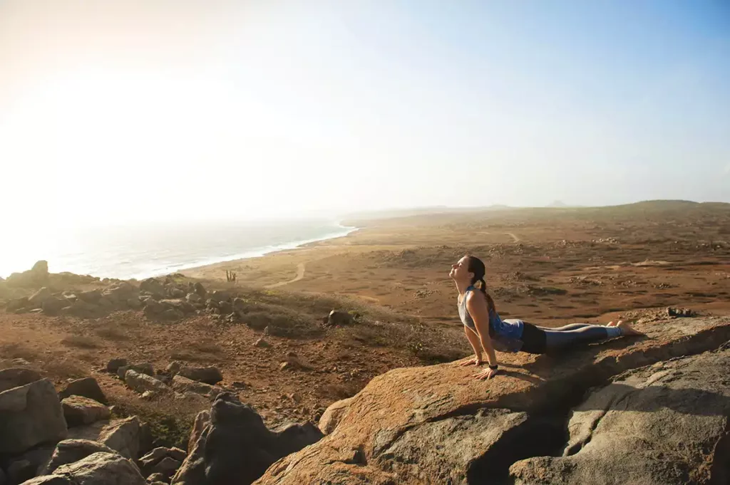 Aruba Yoga Meditation in der Stille - Copyright Fremdenverkehrsamt Aruba