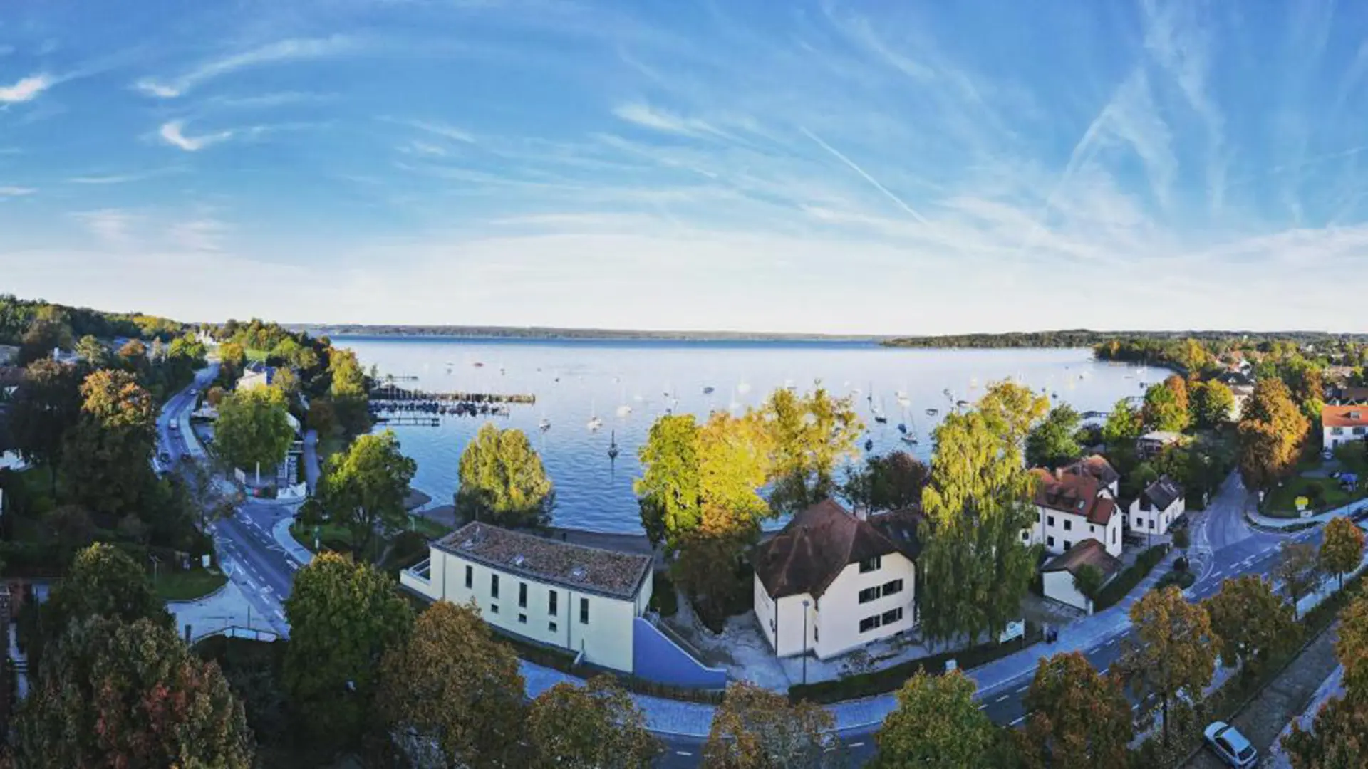 direkt am Ammersee bietet das Gästehaus Seespitz einen idealen Ausgangspunkt für Uraub am Ammersee,